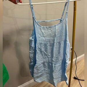 Light blue mini dress